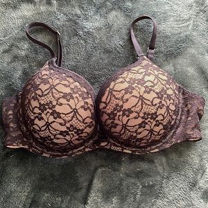 Aerie Lace Padded Push Up Bra. Worn once.